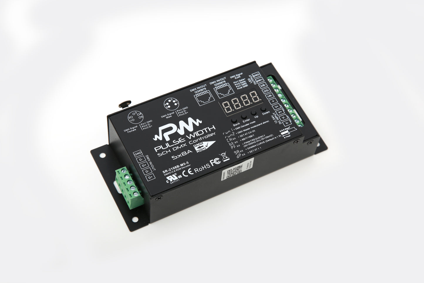 Pulse Width 5CH DMX LED Controller